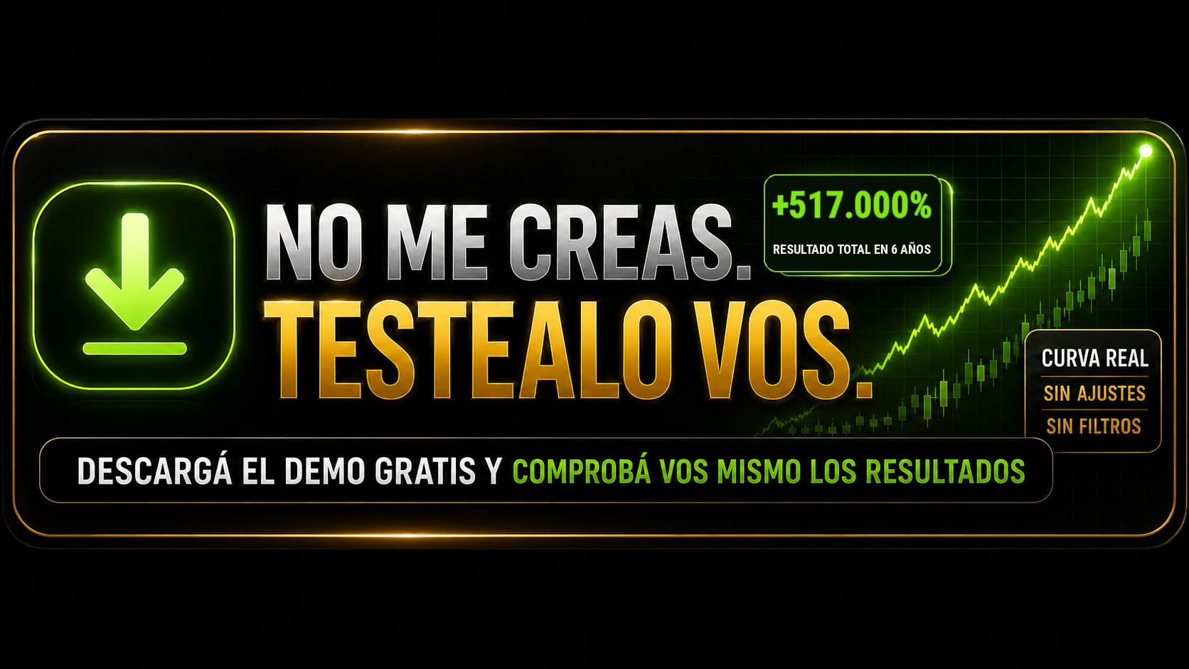 No me creas, testéalo vos. Descargá el demo gratis y comprobá vos mismo los resultados.